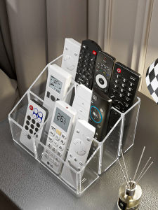 Simple Home Desktop Remote Control Organizer Box Creative Makeup Storage Rack Mobile Phone Accessories Sorting Container