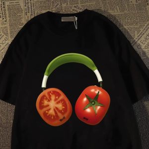 PAZHAOLANG | Funny Print Retro Cotton T-Shirt