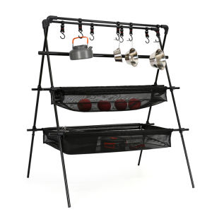 Portable Multilayer Triangle Storage Rack