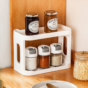 Veevio ชั้นวางของบนโต๊ะ  2 ชั้น ชั้นพลาสติกจัดระเบียนบนโต๊ะทำงาน  Shelves