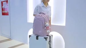 Tas Ransel Wanita WEIBO Tas Sekolah SMP SMA KULIAH Tas Punggung Wanita Tas Ransel Sekolah Backpack