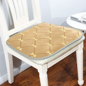 Áo Gối Ghế Bằng Lụa Băng Mùa Hè Chống Trượt Đơn Giản Cho Bàn Ăn Băng Ghế Đơn Giản Chống Trượt Bằng Vải Cotton Pha Lụa