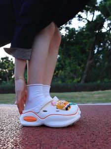 รองเท้าหัวโต รองเทัาแตะหญิง รองเท้าเตะผู้หญิง รองเท้าหัวโตผญ รองเท้าแตะหัวโต รองเท้าแตะ หญิง รองเท้า แตะ EVA พื้นหนา 5 ซม. กันลื่น