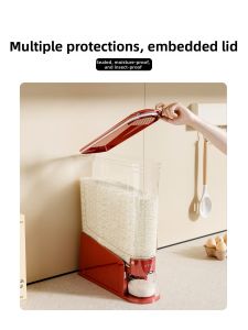 ZUNMOS | Pest Proof Moisture Proof Seal Rice Bin