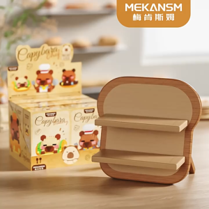 [6 IN 1] MEKANSM Mini Block Capybara Chef Bakery Gift Decoration Building Brick Toy