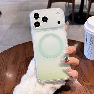 SinQui | Gradient Aesthetic Durable Magnetic iPhone Case Full Protection Matte