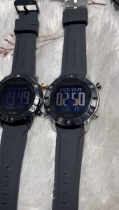 Jam Tangan Pria Alexandre Christie AC 9501 AC9501 AC 9373 AC9373 AC 9404 AC9404 Original Garansi Resmi 1 tahun - Rubber+Dual Time