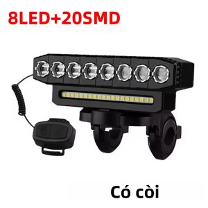 PINMOAP USB Sạc Xe Đạp Đèn Còi Combo Đèn LED Chống Nước Đèn Pha Chuông To Đèn Trước Cho MTB Đi Xe Đạp Đường Bộ Vào Ban Đêm