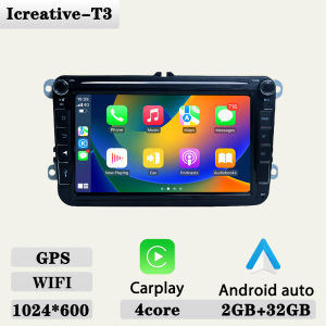 8‘’ Car Radio Android 2Din for Volkswagen Golf 5/6 Polo 6R VW Jetta Passat CC Tiguan Autoaudio Carplay Multimedia Navigation GPS