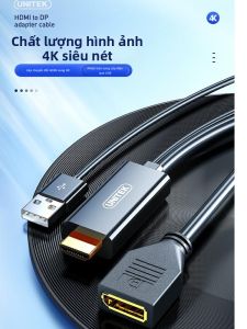 YUEYUZHE | Bộ Chuyển Đổi 4K 60Hz HDMI sang DisplayPort