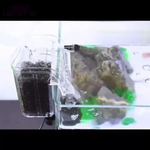 Filter Air Aquarium Gantung 250L/Jam 3W Aquascape Penyaring Akuarium