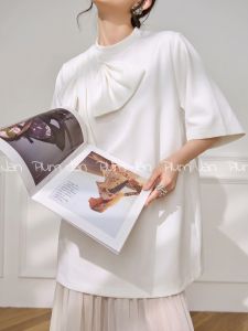 PlumJan | Áo Thun Đa Năng Elegent Trắng Chống Nhăn