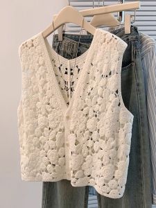 AIYITI | Lace Hollow Out Jacket Female Plus Size