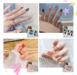 Finger DIY Nail New Sticker 3D Nail Sticker Fashion Toenails Art False Nails Acrylic