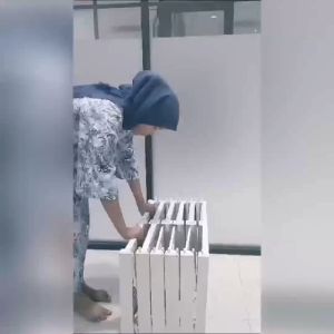 Lemari Plastik Lipat susun 5 Magnet Lemari portable baju Serba Guna kaca Didalam New lemari lipat Modern Lemari Praktis SSN5 multi Fungsi