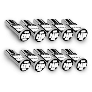 หลอดไฟรถยนต์ 10 ชิ้น 26 SMD W5W T10 168 192 194 สีขาว/แดง/น้ำเงิน/เหลือง เหมาะสำหรับไฟอ่านหนังสือ ไฟเบรก ไฟเลี้ยวในรถยนต์
