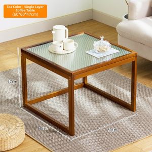 Modern Minimalist Luxurious Glass Side Table