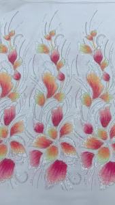 African 3D Flower Beaded Lace Fabric 2026 French Sequin Tulle Embroidery Lace Fabric for Wedding Wedding Dress Sewing 5Ya M342-1
