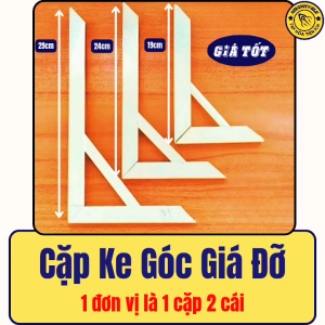 [Cặp 2 cái] Giá đỡ - Ke góc - Bát kệ chữ L