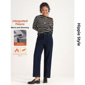 HIPPIE MISS | White Plus Size Stretch Denim Jeans