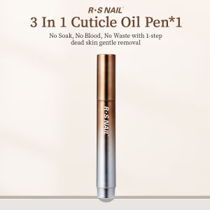 1/2PCS 3-In-1 Cuticle Oil Pen Nail Art Essence Pen Nail Cuticle Remover Pen Dry & Damaged Nails Nourishing Moisturize Nails Care