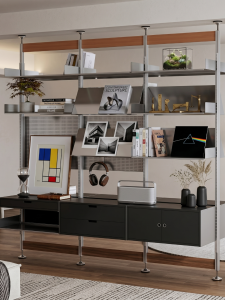 ALEDAN | Flexible Modular Room Divider Shelf