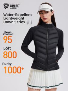 COSLEAF | Water Resistant Warm Light Insulated Down Jacket