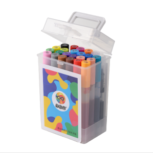 Mokeja Flagship Edition Marker Pen Professional Art Education Supplies round Head Oil-Based Pen for Business And Cultural Use