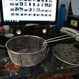 Keranjang Goreng Rebus Gagang Lipat 20 cm