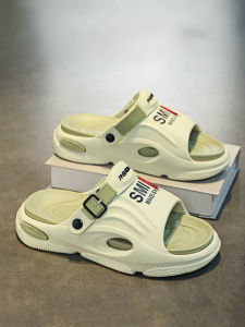 Mens Summer New Slippers Outdoor Wear Anti-Slip Thick Bottom Sports Driving Dual-Purpose Beach Internet Red Sandals Comfortable Feeling