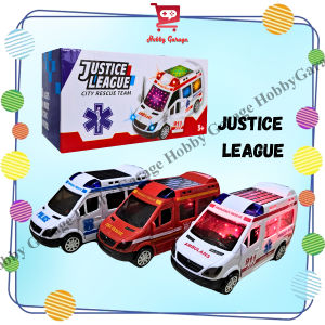 Mainan Mobil Ambulans Polisi Pemadam Anak Ambulance Lampu Bump And Go