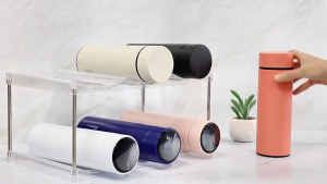 2/3/4 Layers bottle Storage Organizer Stackable Fridge Organizer For Drink Bottle Holder Bottle Rack Water Bottle Holder