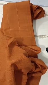 จีวร พระ 9 ขันต์ ฝ้ายชินมัย ฝ้ายทอพิเศษ หนาฟู นุ่ม ( จีวรพระ จีวร9ขันธ์ ห่มครอง สังฆาฏิ เสื้อ ผ้าพระ ) โชคดีโปรดักส์ สังฆภัณฑ์