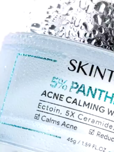 SKINTIFIC 5% Panthenol Acne Calming Water Gel 30ml | Soothing Gel for Acne-Prone Skin | Calms Redness & Strengthens Barrier