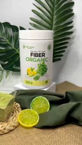 Bột Detox rau củ sấy lạnh Fiber Organic giúp thải độc - giảm cân Việt nhật nutrition 500gr