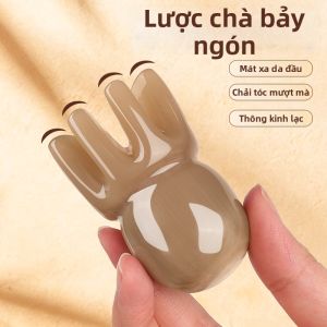 SHENGSHITANG | Cụm Massage Da Đầu Bằng Sừng Trâu Thiên Nhiên