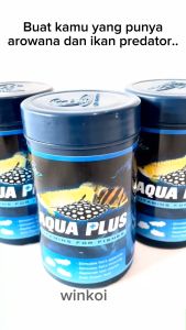 AQUA PLUS Multivitamin utk ikan Predator Pari Arowana Tiger Fish 100GR