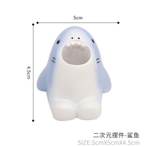 Creative Cartoon Animal Toothbrush Holder Childrens Cute Bathroom Vanity Shelf Toilet Articles Display Decorative Accessories