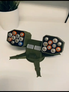 ที่เก็บแบตเตอรี่พิมพ์ลาย 3 มิติ: การตกแต่งเดสก์ท็อปที่สร้างสรรค์พร้อมที่เก็บข้อมูล AA/AAA - ใช้งานได้จริงและตกแต่ง