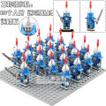 Ancient Chinese Soldier Ming Dynasty War Army Cannon Soldier Iron Horse Big Ming Divine Camp Assembly Toy Blocks for Kids. 