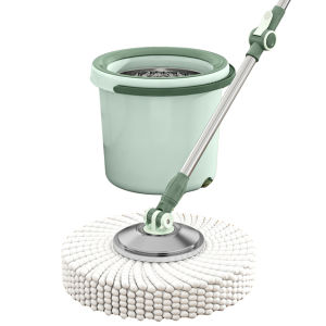 ชุดถังปั่นสแตนเลส ไม้ถูพื้นไฮดรอลิก ใช้งานง่าย ช่วยประหยัดแรงถู ทำความสะอาดได้อย่างรวดเร็ว ไม้ถูพื้น หมุนได้ 360 องศา ถังปั่น 2 ระบบ ใช้งานได้ยาวนาน ไม่เป็นสนิม