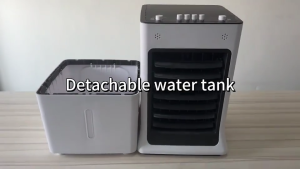 Tixx 25L Air Cooler Fan inverter With HEPA Air Filter Dust Hair Electric Fan Stand Fan