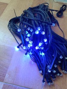LED seribu bintang panjang 10mter biru