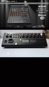 Mixer Audio Fest Violet 6 Channel: Fitur & Penggunaan