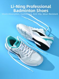 Li-Ning | Ultra Lightweight Wide Fit Shock Absorption Anti-Slip Badminton Shoes