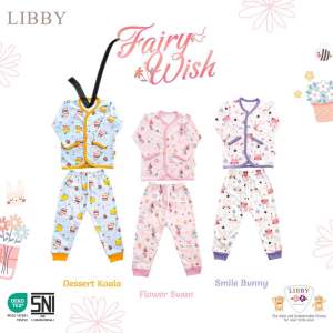 Libby Setelan Piyama Kancing Celana Panjang