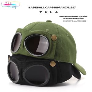 หมวกแก๊ปชายหมวกเด็กทรงนักบินหมวกแก๊ปเบสบอลเกาหลีหมวกกอล์ฟหมวกกันน๊อค Topi Memancing ปีนป่ายกลางแจ้ง