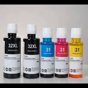 31 32XL Refill Dye Ink Suitable For HP 7301 6001 7602 5101 7001 319 510 511 551 519 311 651 455 457 450 510 512 513 Printer
