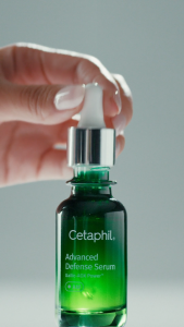 Cetaphil AM Advanced Daily Defense Serum 30ml – Strengthens Skin Against Daily Stressors | Boosts Radiance & Improves Texture and Fine Lines | with Gallic-AOX Acid + Vitamin E Triple Hyaluronic Acid and Niacinamide
