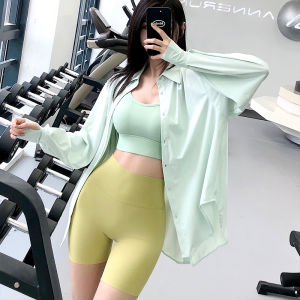 UPF50+ Cool Sensation Loose Sporty Thin Breathable Quick Dry UV Protection Shirt Womens Summer Outdoor Casual Zipper Closure